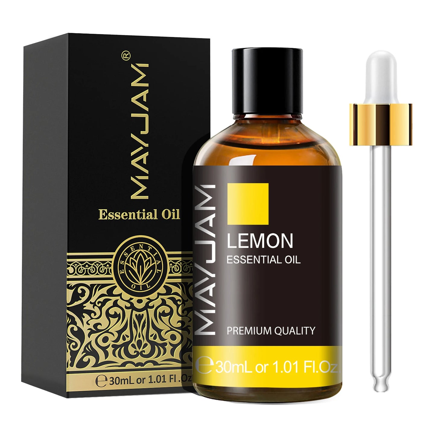MAYJAM 30ML Aromatherapy Essential Oil – Lavender, Vanilla, Jasmine, Eucalyptus, or Peppermint
