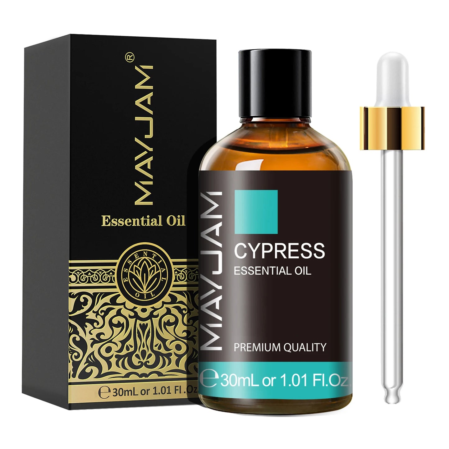 MAYJAM 30ML Aromatherapy Essential Oil – Lavender, Vanilla, Jasmine, Eucalyptus, or Peppermint