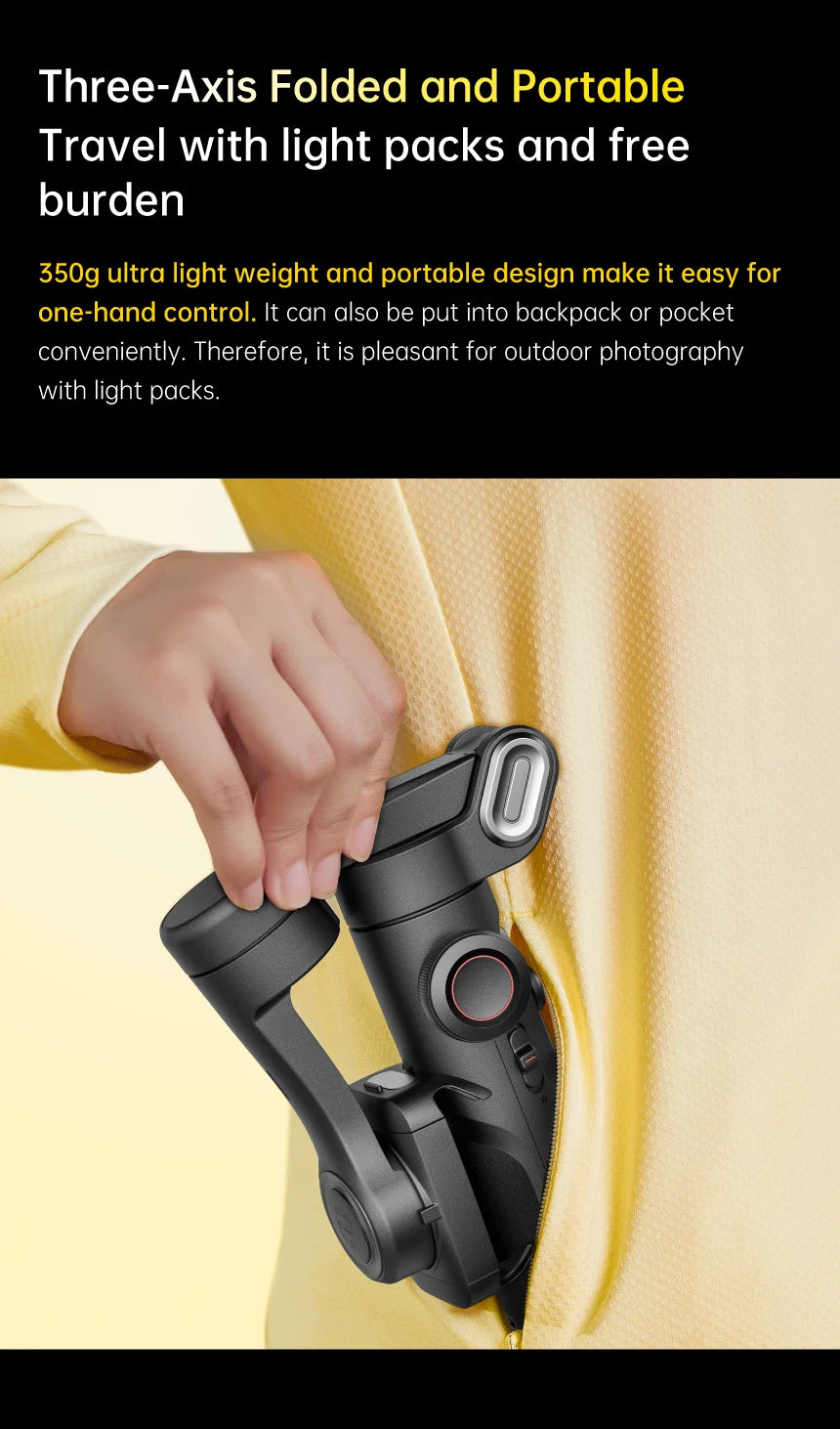 Handheld Gimbal Stabilizer Tripod