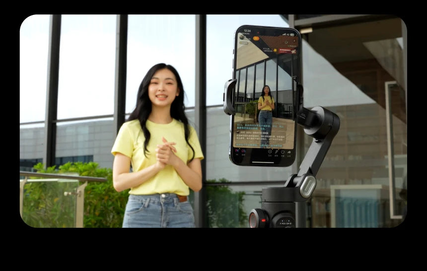 Handheld Gimbal Stabilizer Tripod