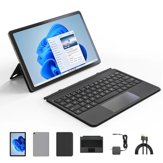 BNCF NewBook 11 2-in-1 Tablet Laptop – 11" Touchscreen, Intel N150, 12GB RAM, 256GB SSD, Windows 11 Pro