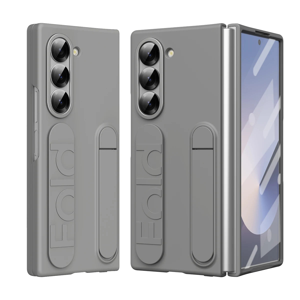Original Silicone Case for Samsung Galaxy Z Fold 6 with Stand – EF-MF956