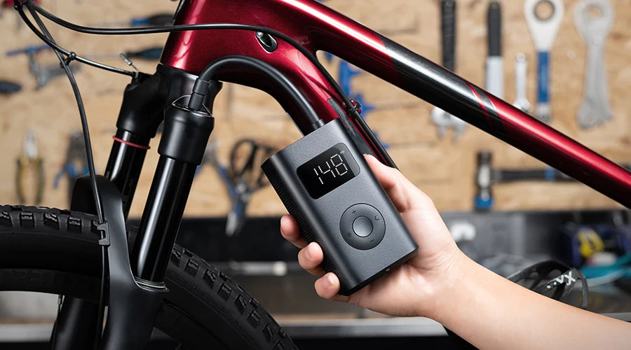 Xiaomi Mijia Portable Electric Air Pump 2 – Type-C Rechargeable Mini Tire Inflator (2000mAh, 5V)