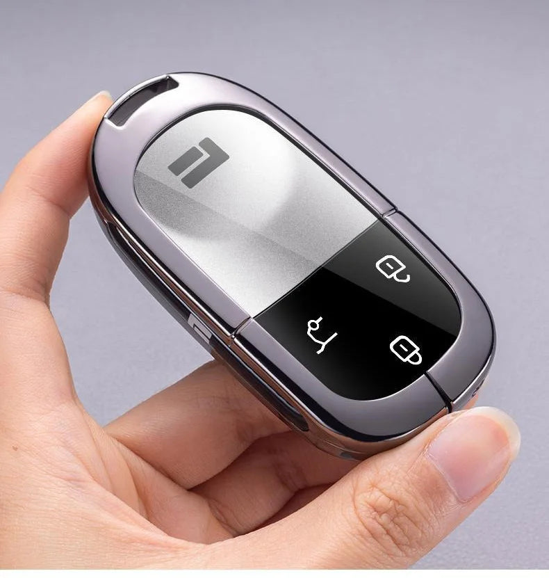 Zinc Alloy Key Fob Shell – Protective Cover for ROX 01 / Polestones / Jishi 01 Remote Key