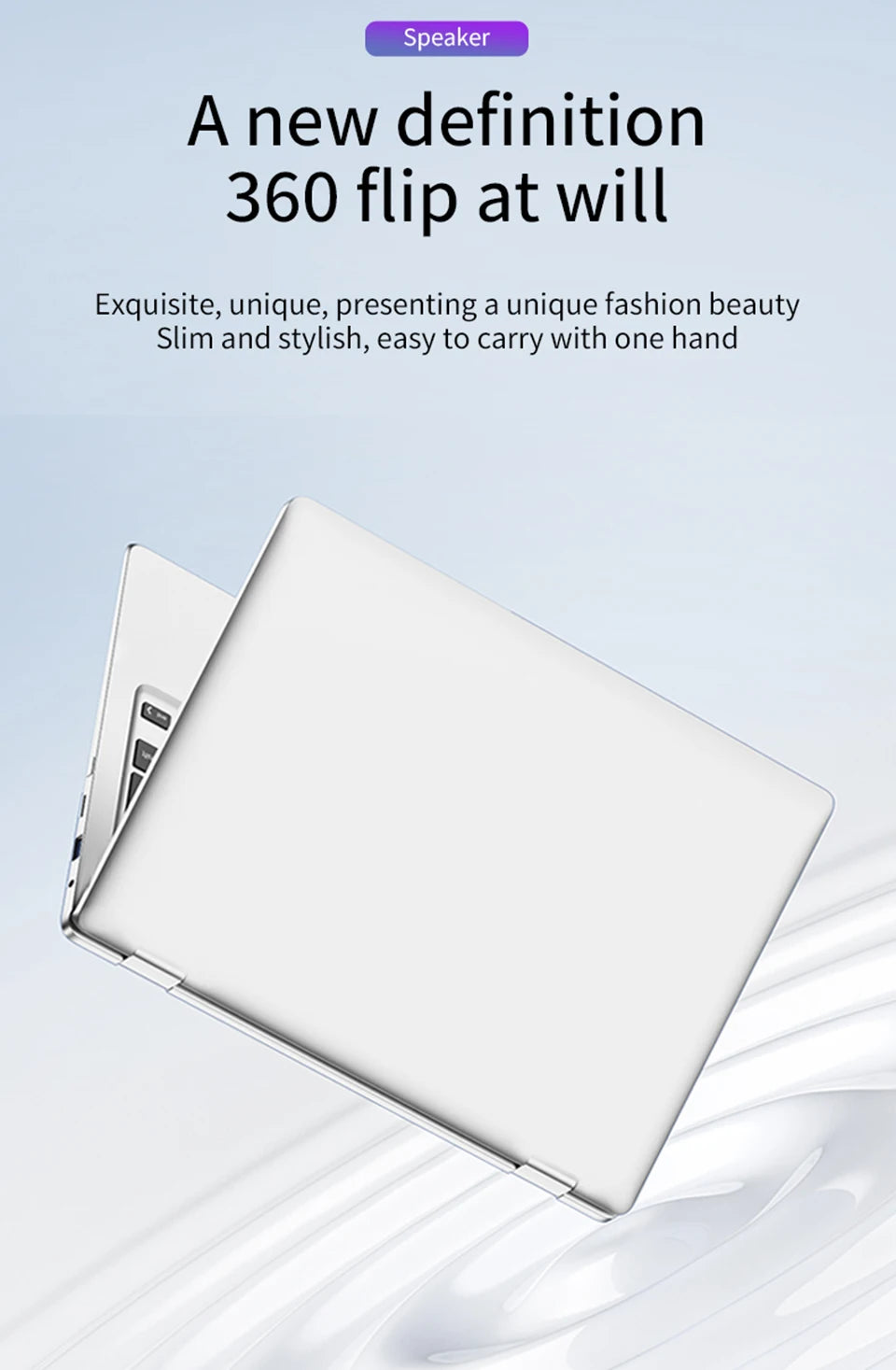 11.6" 2-in-1 Convertible Laptop – Intel Core i7-8500Y, 8GB RAM, 512GB SSD, Windows 11 Pro