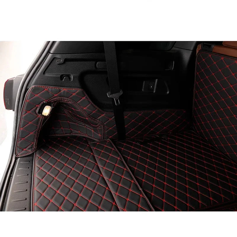 Custom Full‑Coverage Trunk Mat & Seat‑Back Pad – Polestones 01 / ROX 01 (2024‑2025)