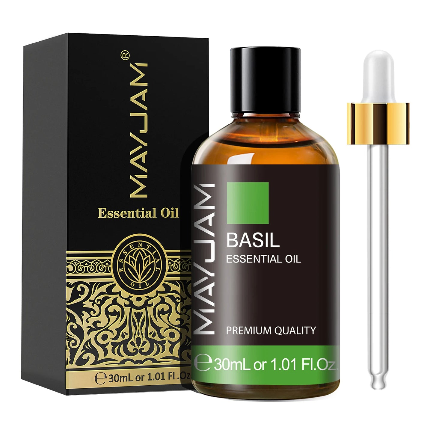 MAYJAM 30ML Aromatherapy Essential Oil – Lavender, Vanilla, Jasmine, Eucalyptus, or Peppermint