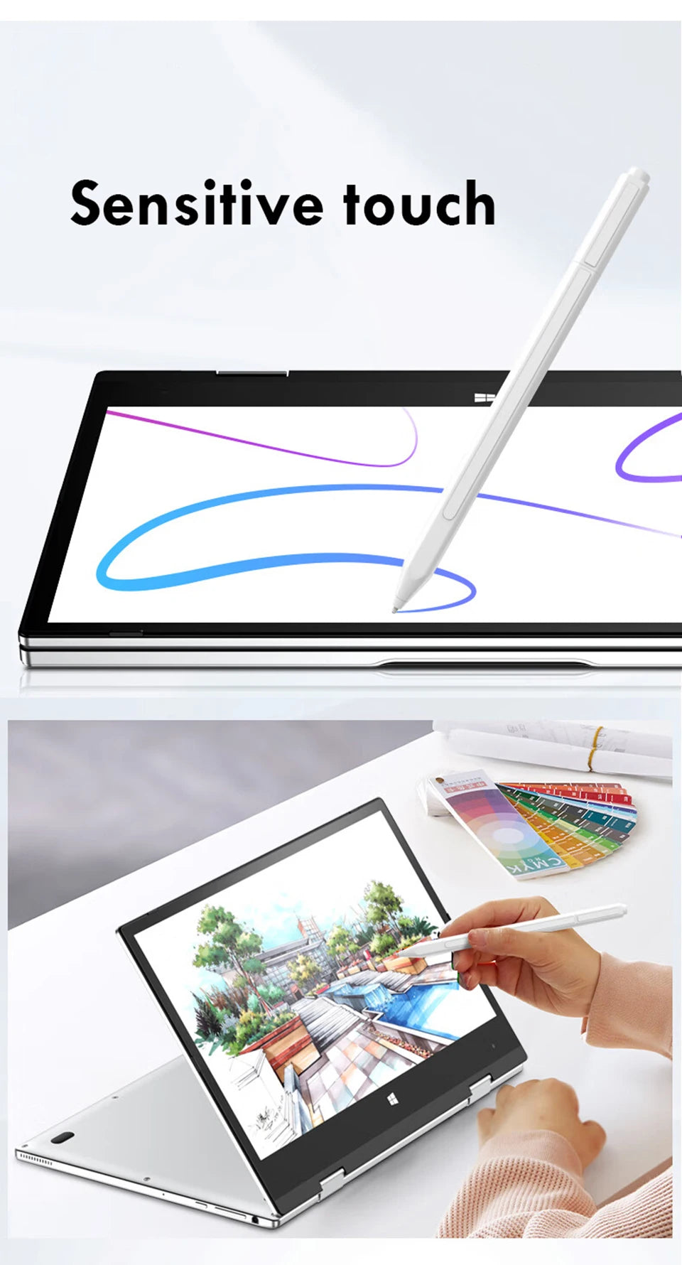 11.6" 2-in-1 Convertible Laptop – Intel Core i7-8500Y, 8GB RAM, 512GB SSD, Windows 11 Pro