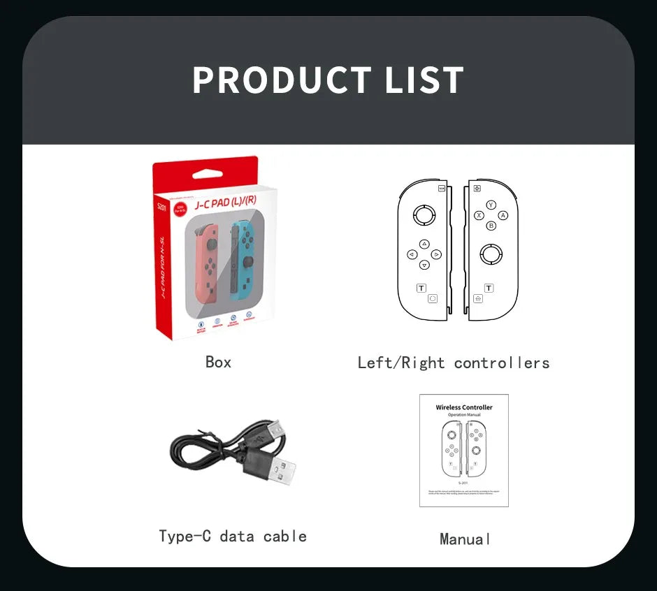 Joy Pad Joycons Controller