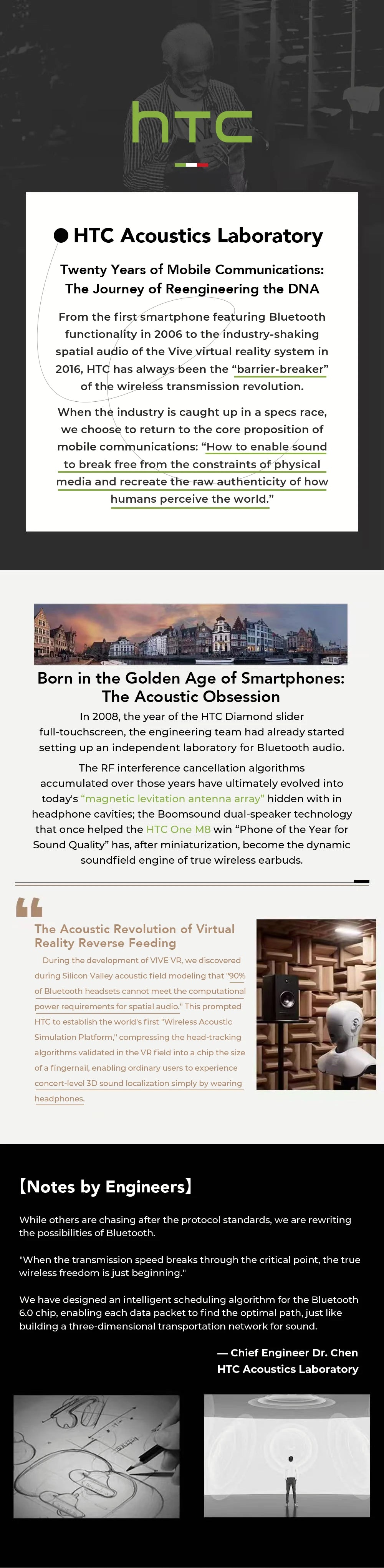 HTC HP06 Bluetooth V6.0 Foldable Wireless Headphones – Punchy Bass, Open Ear‑Airy Design