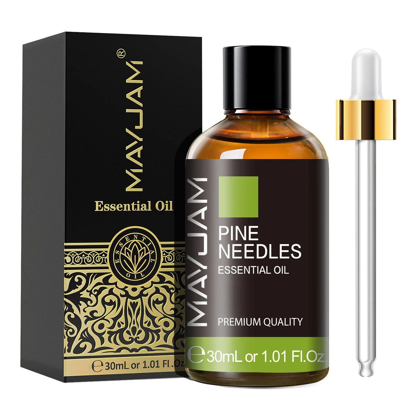 MAYJAM 30ML Aromatherapy Essential Oil – Lavender, Vanilla, Jasmine, Eucalyptus, or Peppermint