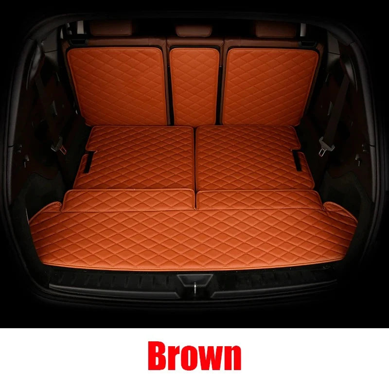 Custom Full‑Coverage Trunk Mat & Seat‑Back Pad – Polestones 01 / ROX 01 (2024‑2025)