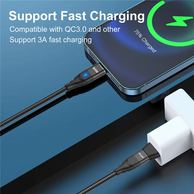 Fast Charger Cable Micro Magnetic