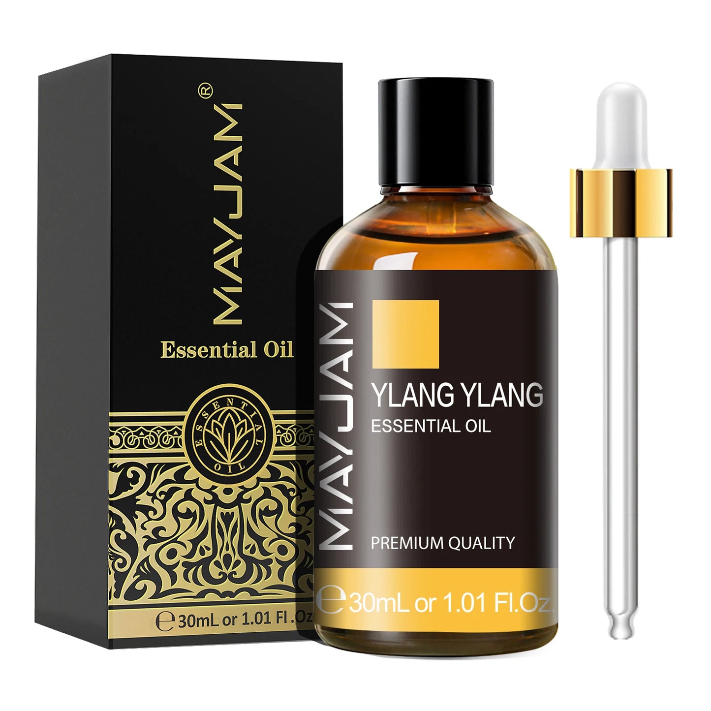 MAYJAM 30ML Aromatherapy Essential Oil – Lavender, Vanilla, Jasmine, Eucalyptus, or Peppermint