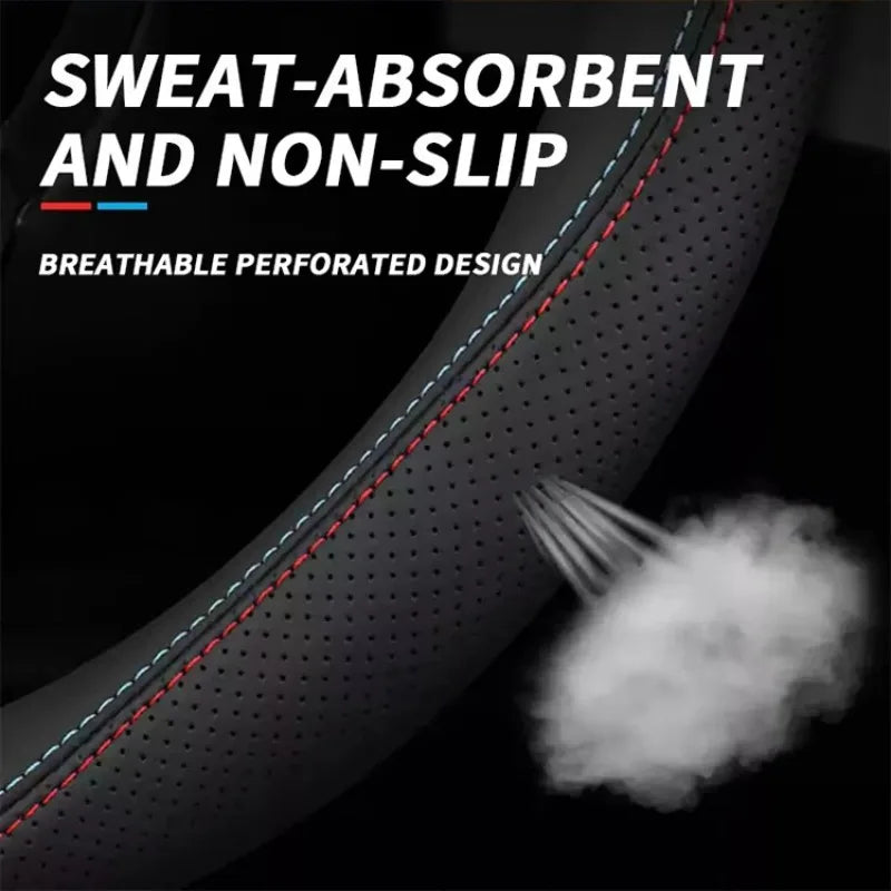 Custom Genuine Leather Steering Wheel Cover for Polestar 01 / ROX 01 (2023–2025)