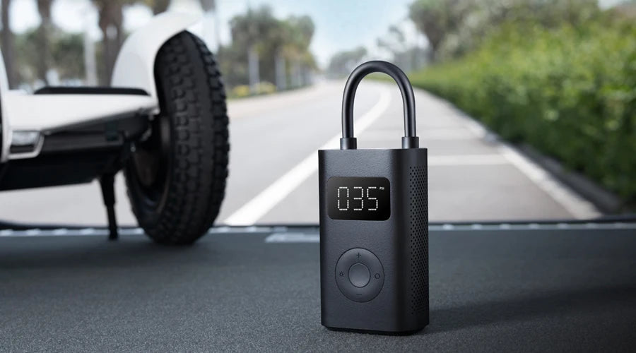 Xiaomi Mijia Portable Electric Air Pump 2 – Type-C Rechargeable Mini Tire Inflator (2000mAh, 5V)