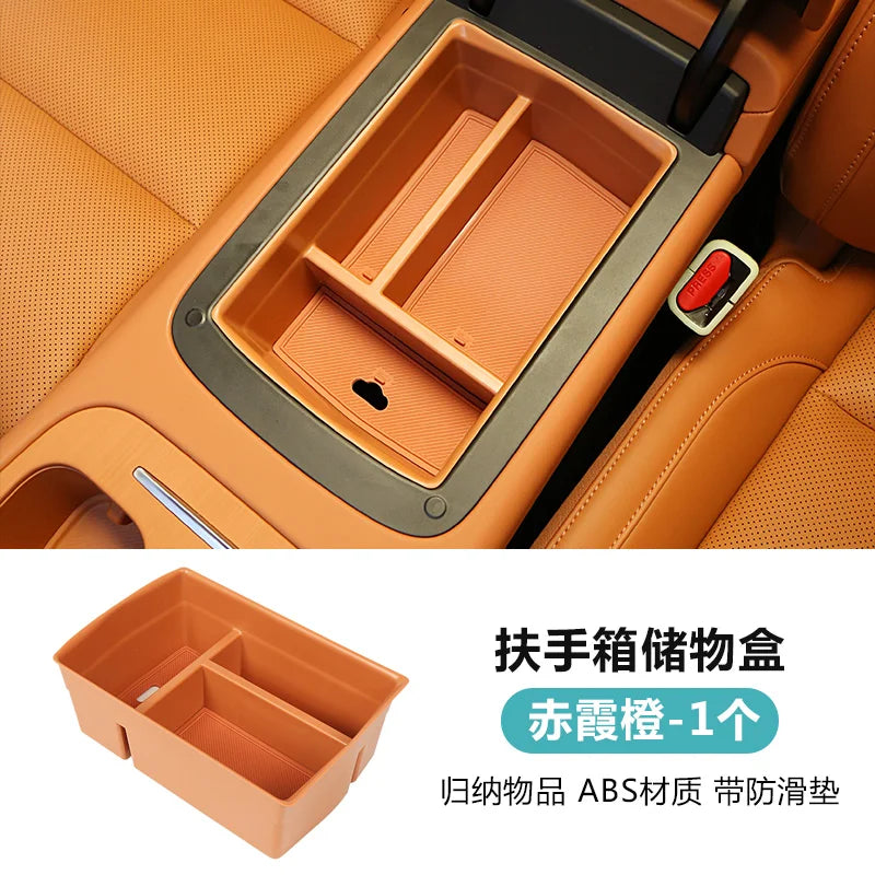 Leapmotor C10 Armrest Storage Box – Center Console Organizer & Interior Decoration