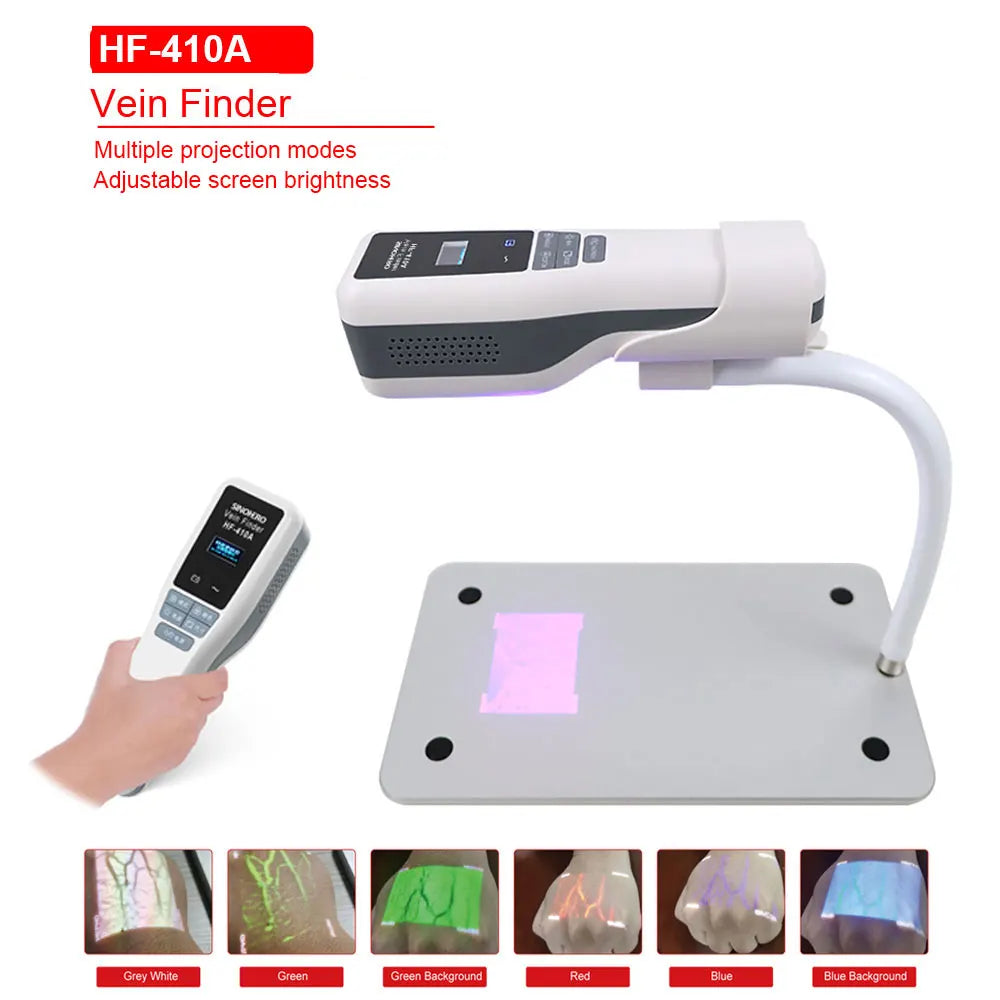 VeinSight Pro HF-410A | Handheld Near-Infrared Vein Finder & Locator for Nurses and Medical Use