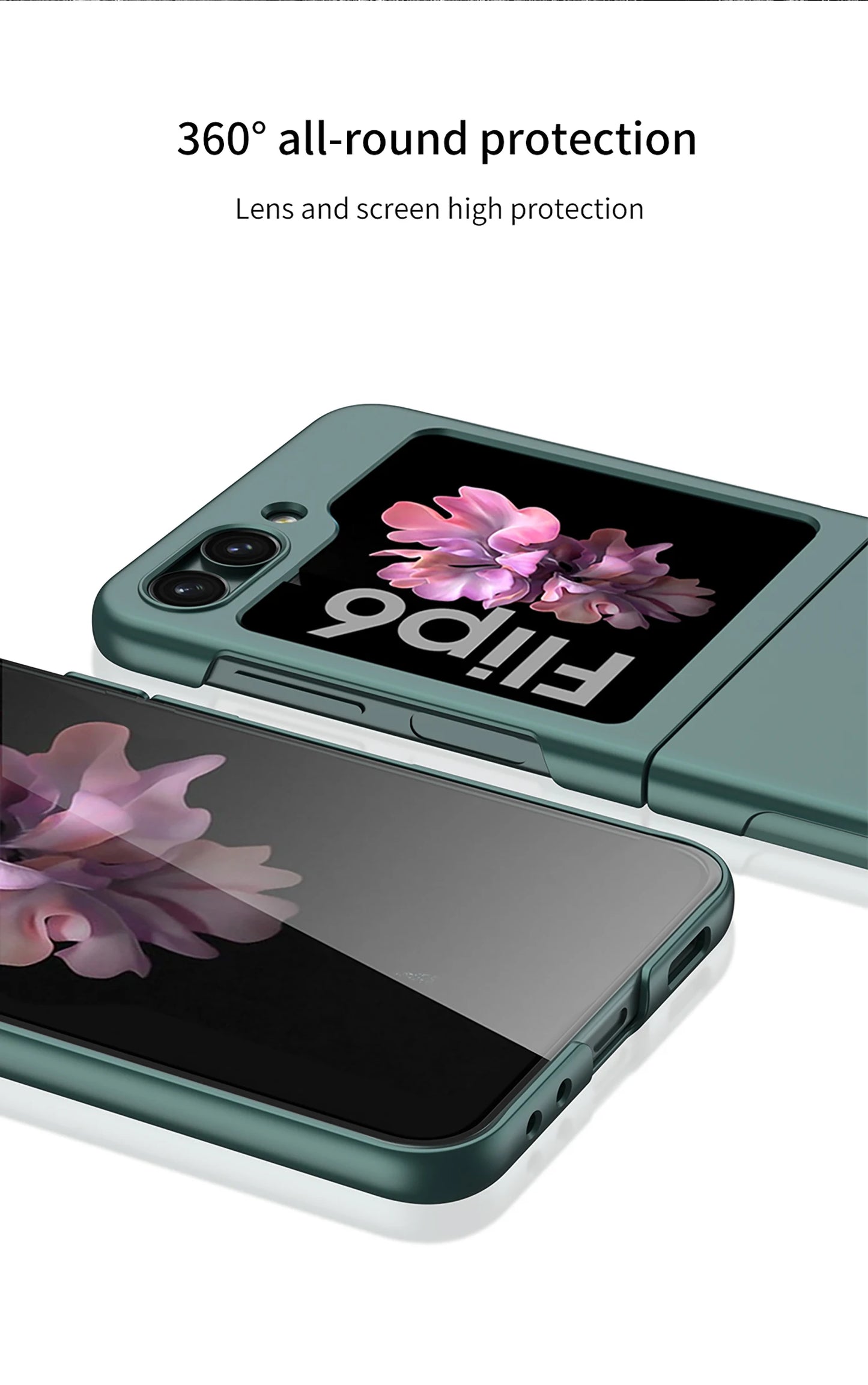 Solild Color Slim Matte Cover Samsung Z Flip