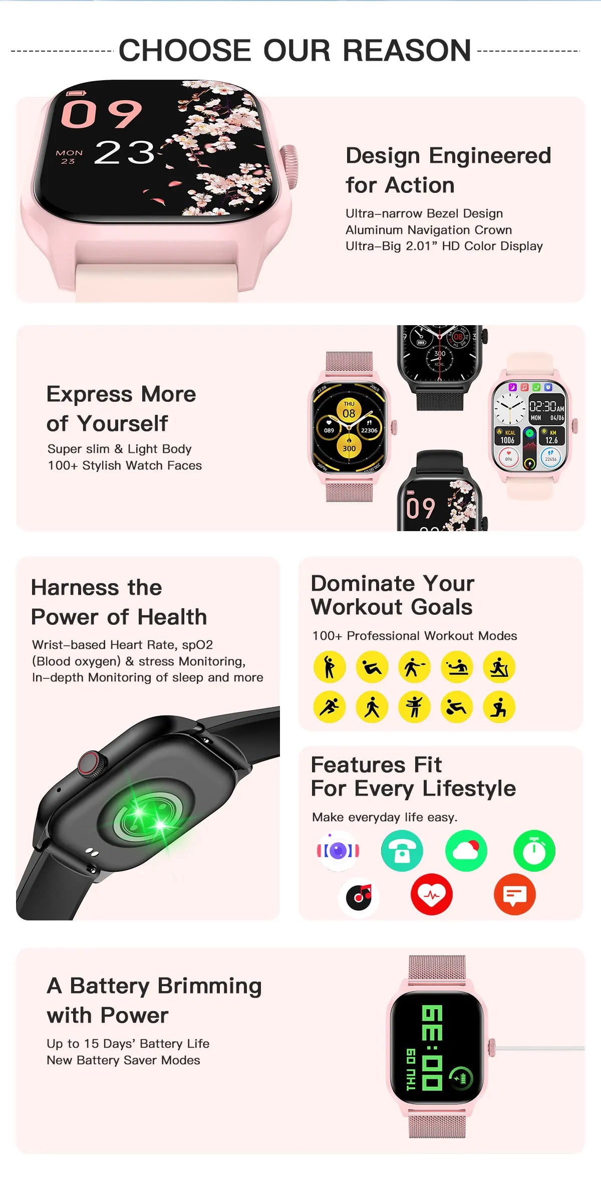 LEMFO LT10 Smart Watch 2024