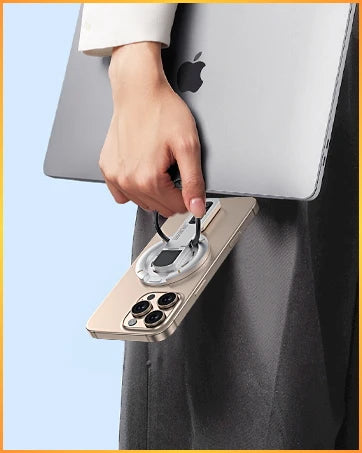 MagSafe 3‑in‑1 Magnetic Ring Phone Grip & Stand for iPhone 12‑17