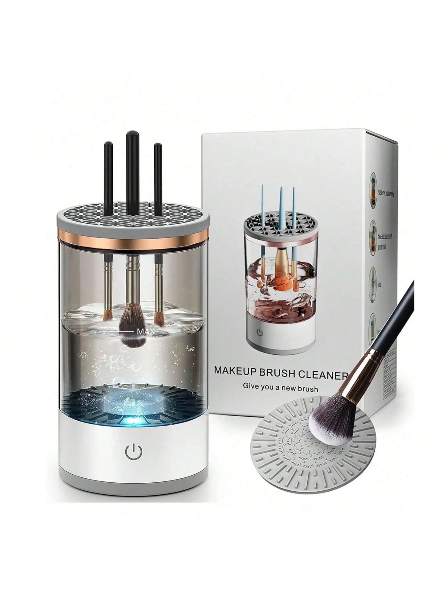 Electric Makeup Brush Cleaner and Dryer Machine
