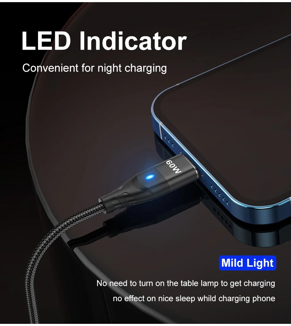 Fast Charger Cable Micro Magnetic