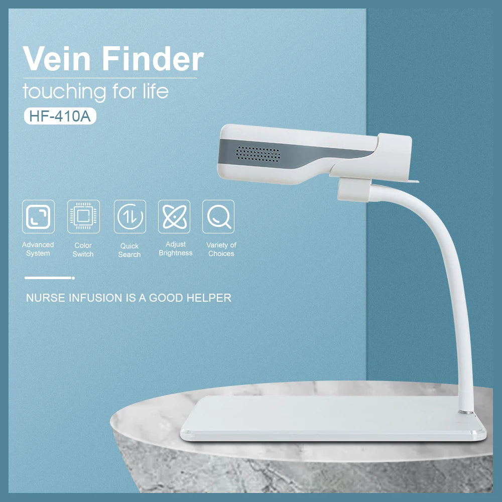 VeinSight Pro HF-410A | Handheld Near-Infrared Vein Finder & Locator for Nurses and Medical Use