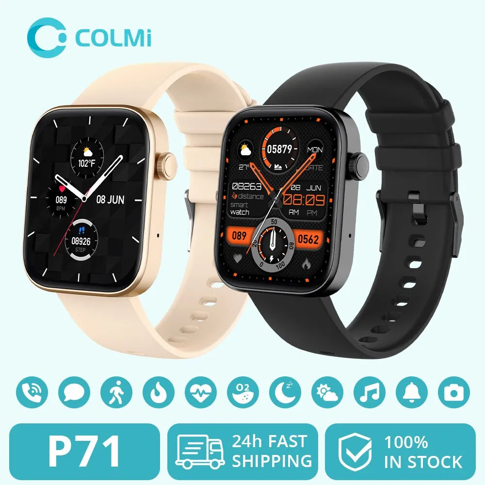 COLMI P71 Voice Calling Smartwatch Men