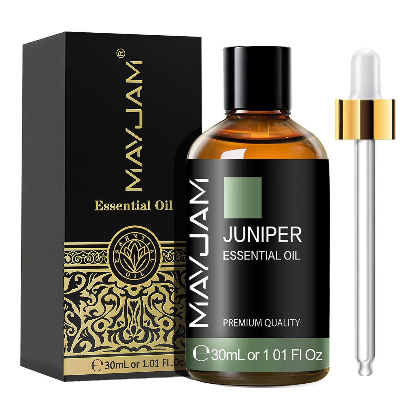 MAYJAM 30ML Aromatherapy Essential Oil – Lavender, Vanilla, Jasmine, Eucalyptus, or Peppermint