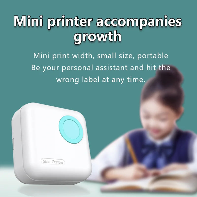 M2 Portable Mini Bluetooth WiFi Label Printer