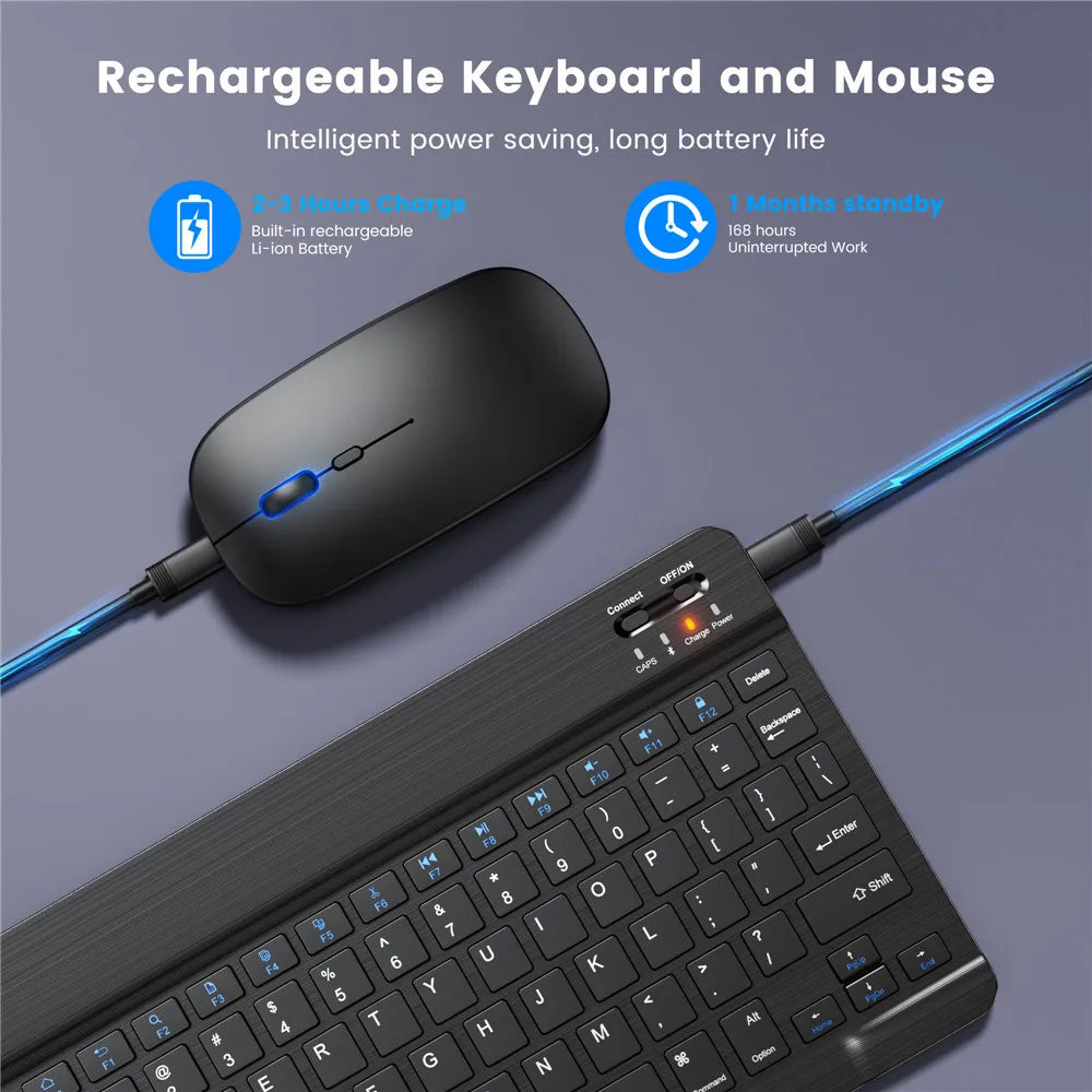 EMTRA Bluetooth Wireless Keyboard Mouse