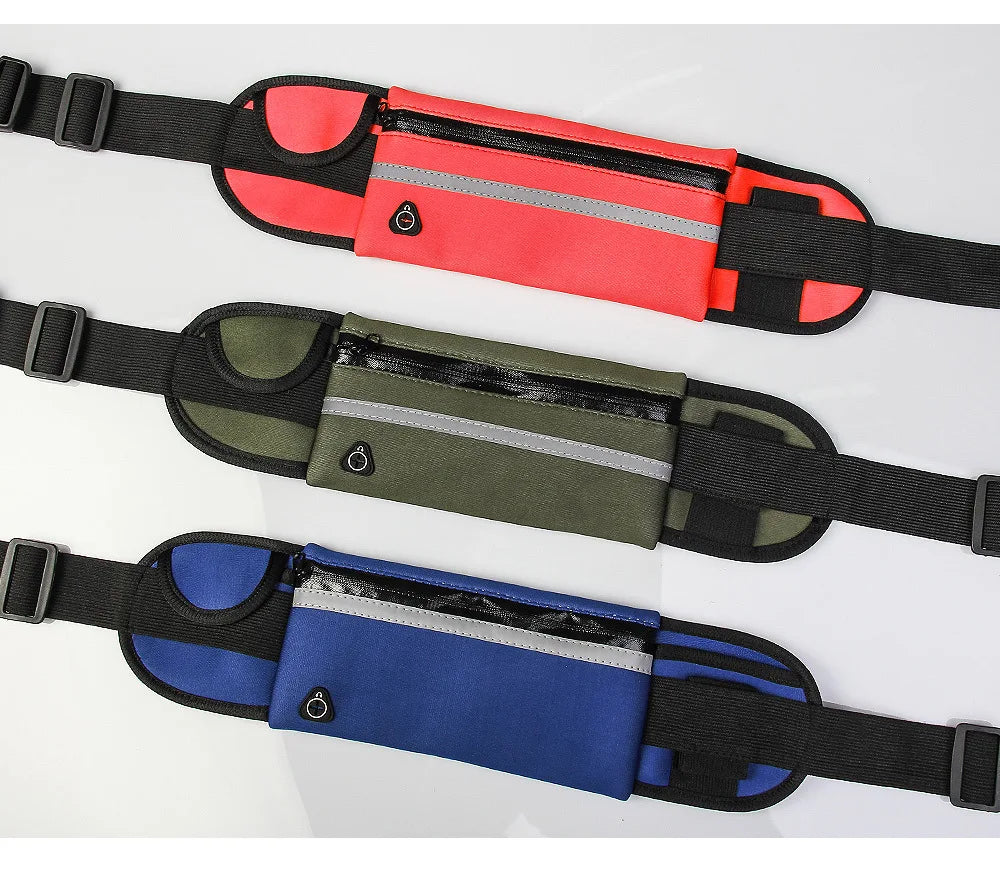 Waterproof Running & Cycling Waist Bag – Sports Fanny Pack with Mobile Phone Case