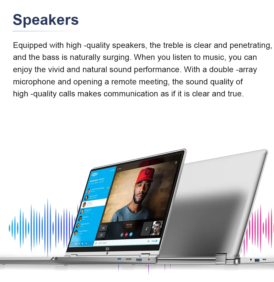 11.6" 2-in-1 Convertible Laptop – Intel Core i7-8500Y, 8GB RAM, 512GB SSD, Windows 11 Pro