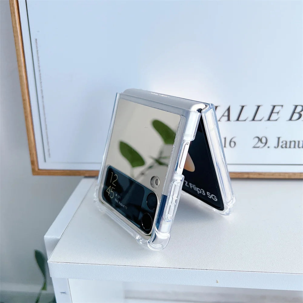 Z Flip 6 4 5 Make Up Mirror Case Cover