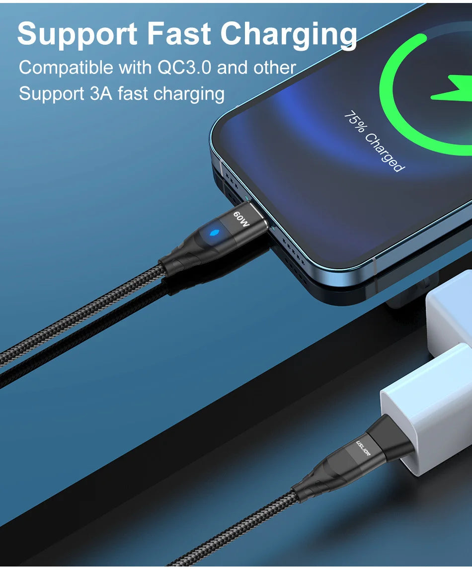 Fast Charger Cable Micro Magnetic