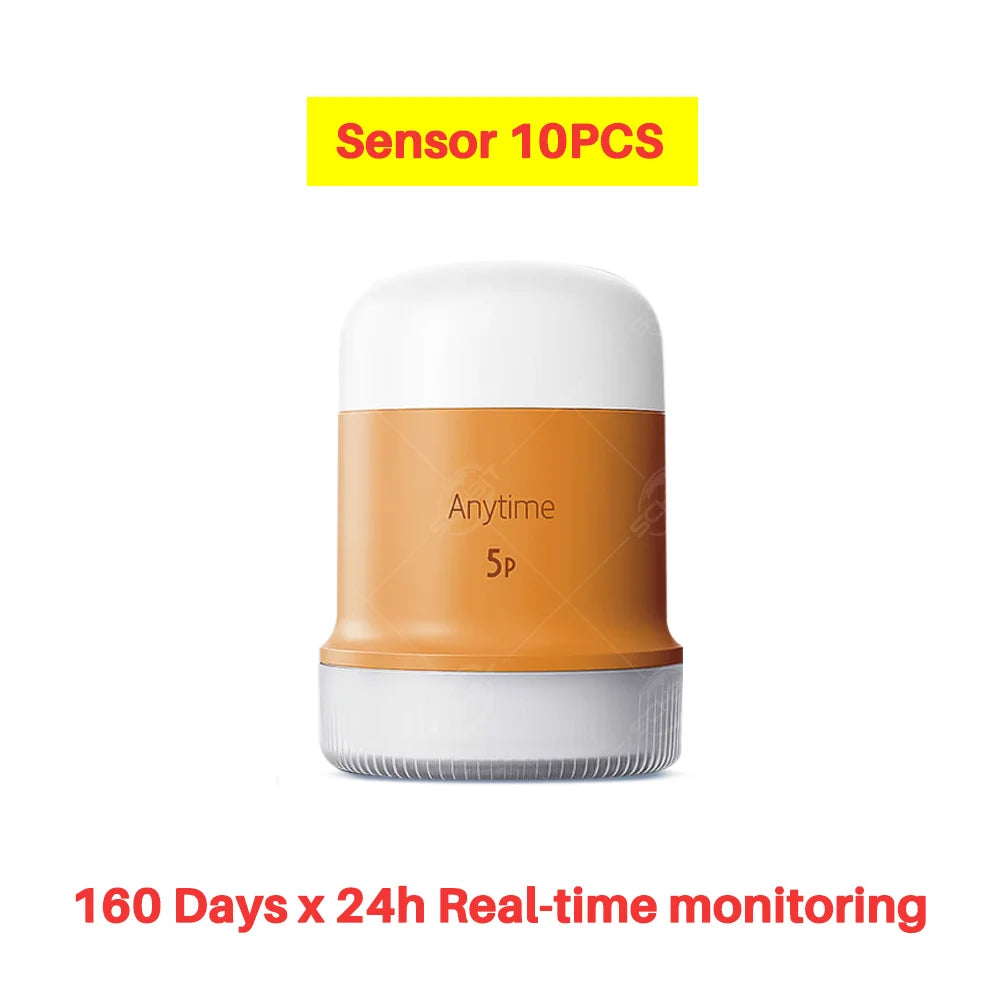 Yuwell Anytime 5P CGM – 16-Day Continuous Glucose Monitoring System with Real-Time Alerts