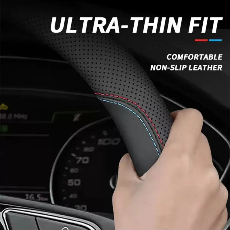 Custom Genuine Leather Steering Wheel Cover for Polestar 01 / ROX 01 (2023–2025)