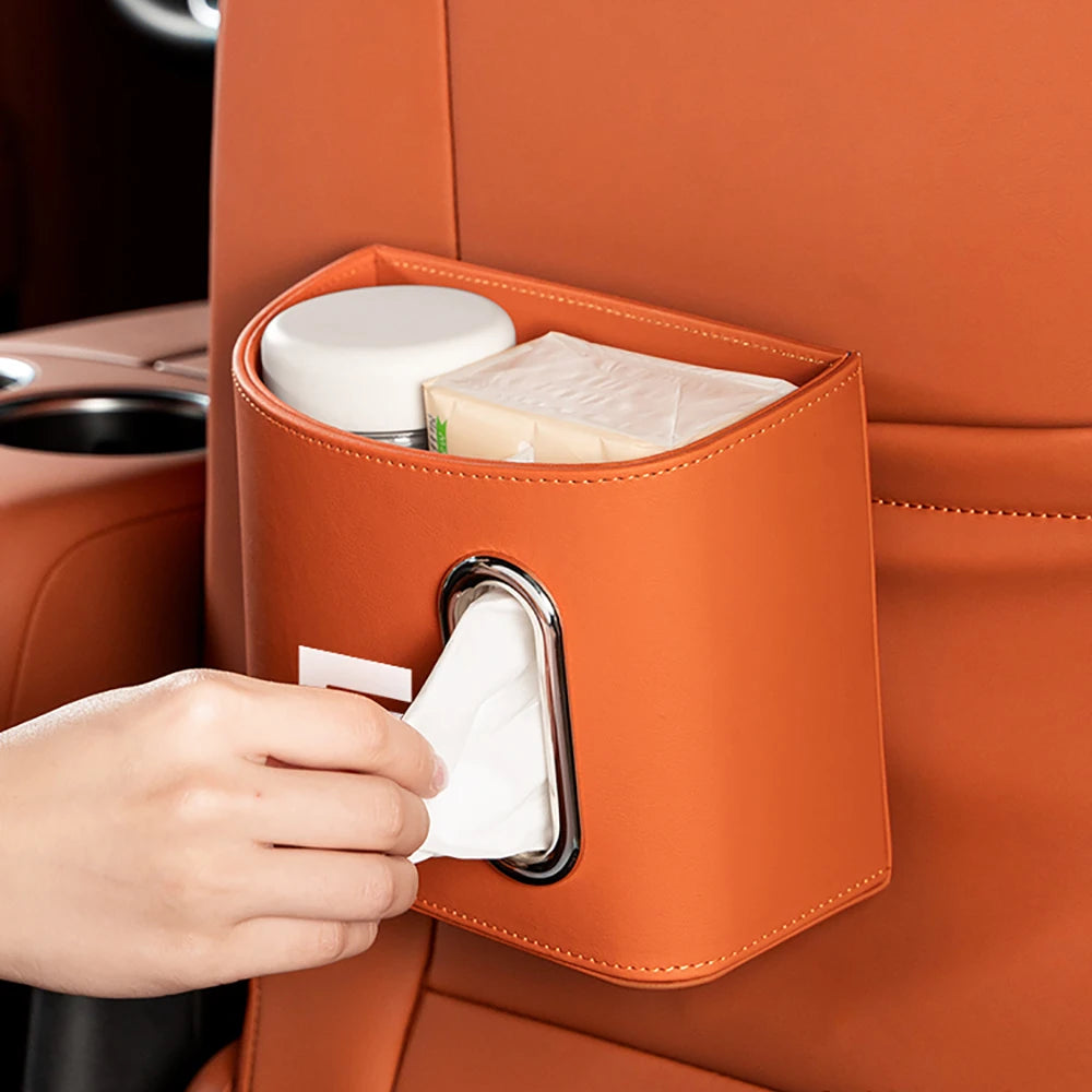 Car Mounted Tissue & Trash Box – Cup & Umbrella Storage for ROX 01 / Polestones 01 Interior