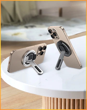 MagSafe 3‑in‑1 Magnetic Ring Phone Grip & Stand for iPhone 12‑17