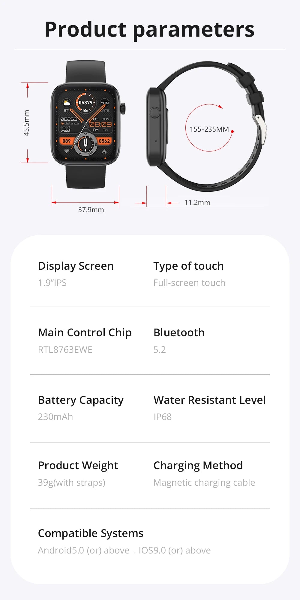 COLMI P71 Voice Calling Smartwatch Men