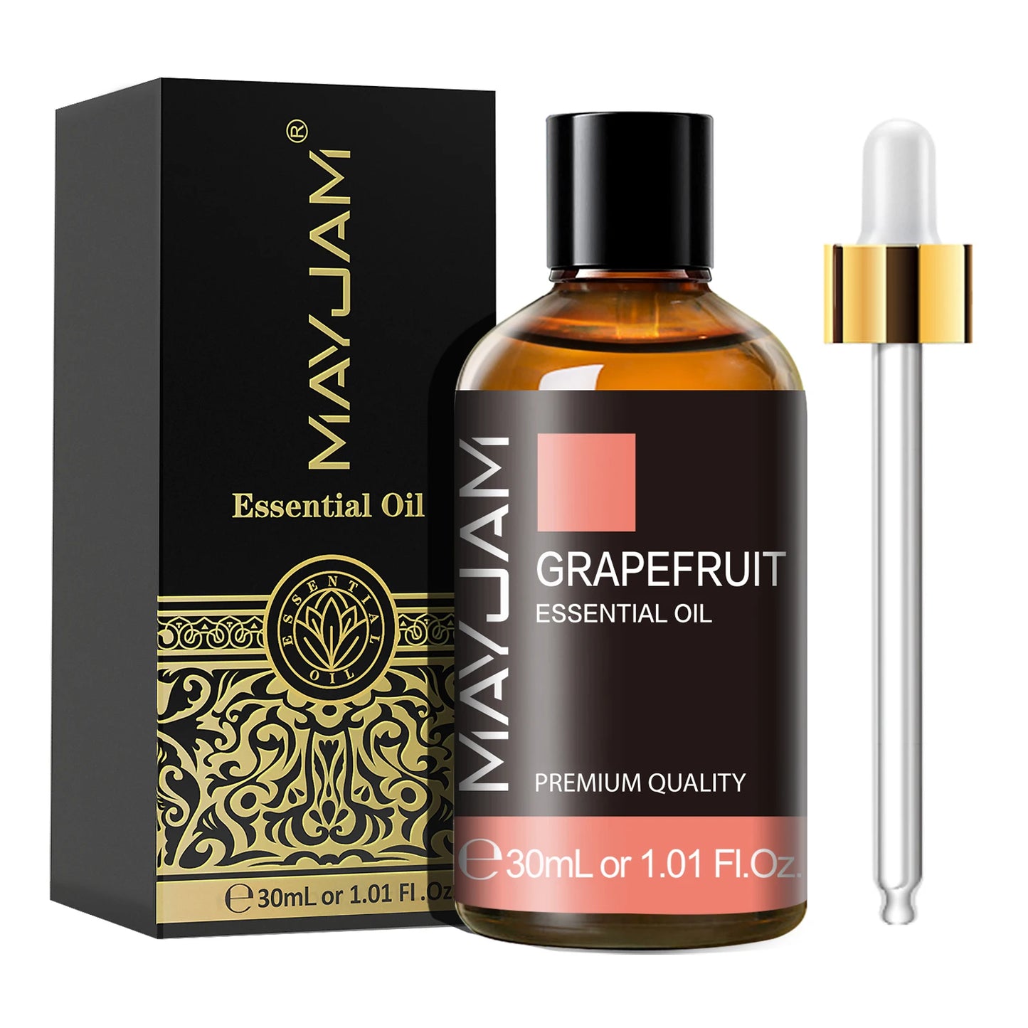 MAYJAM 30ML Aromatherapy Essential Oil – Lavender, Vanilla, Jasmine, Eucalyptus, or Peppermint